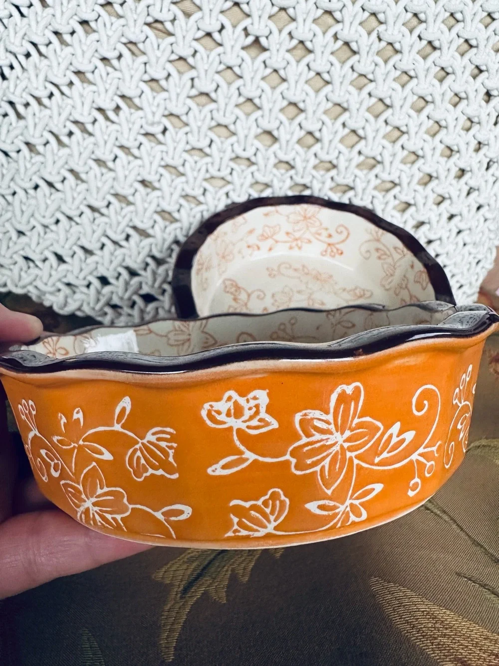 Temptations Ovenware Bowls (2)